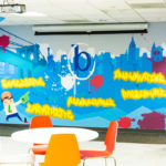 Booker.com Office Mural in NYC