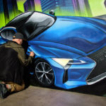 Las Vegas Graffiti for Lexus Marvel Collaboration