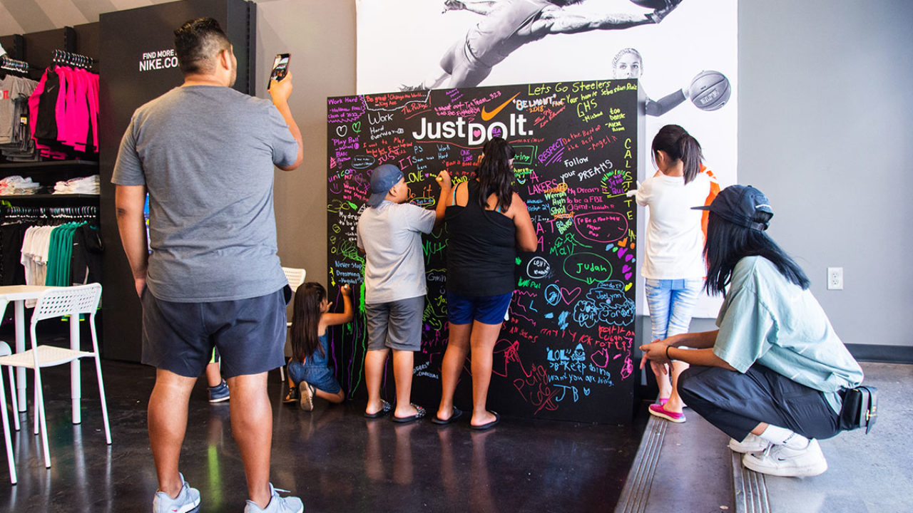 Custom Chalkboard for Los Angeles - Event Fabrication
