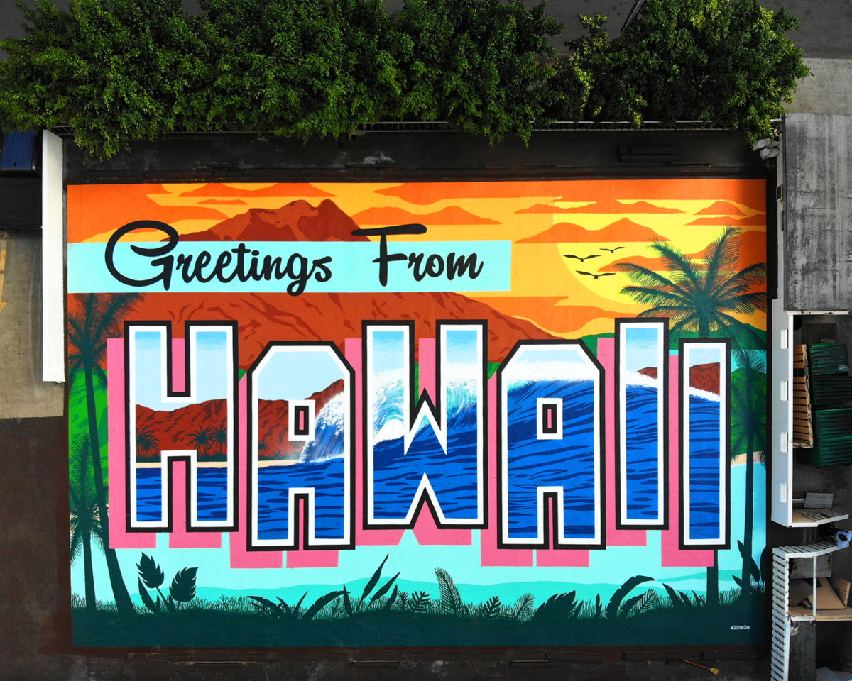 Hawaii Graffiti Artist for Hire Honolulu Street Art Murals