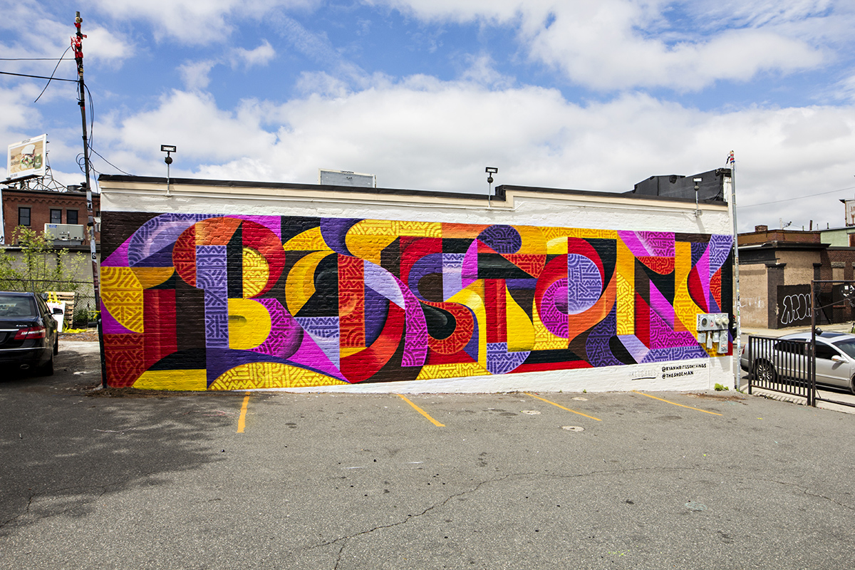 Boston Street Art Mural