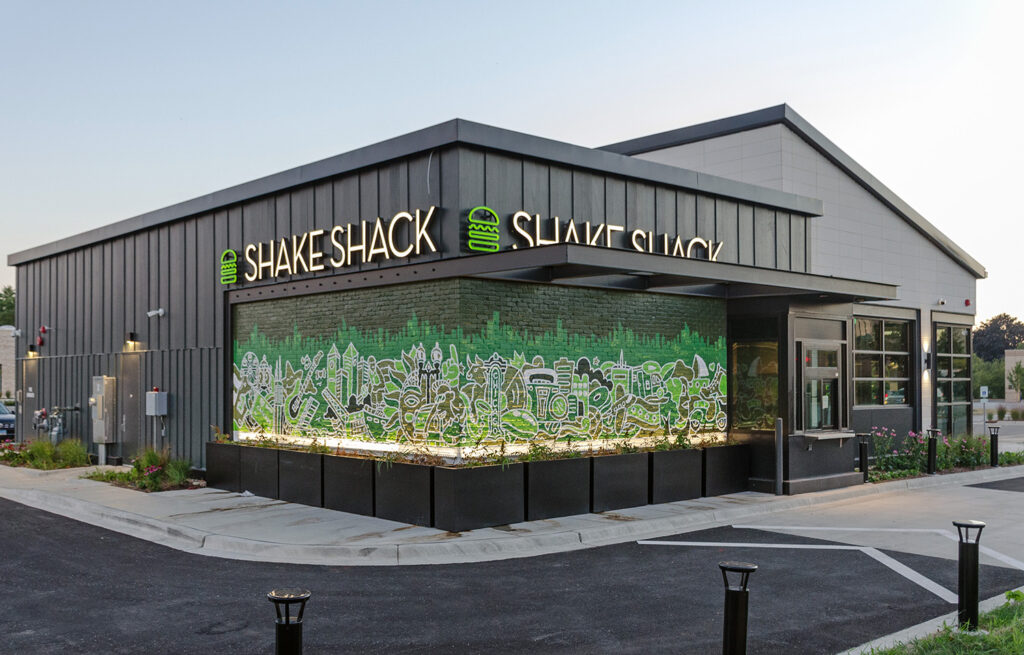 Outdoor Doodle Mural