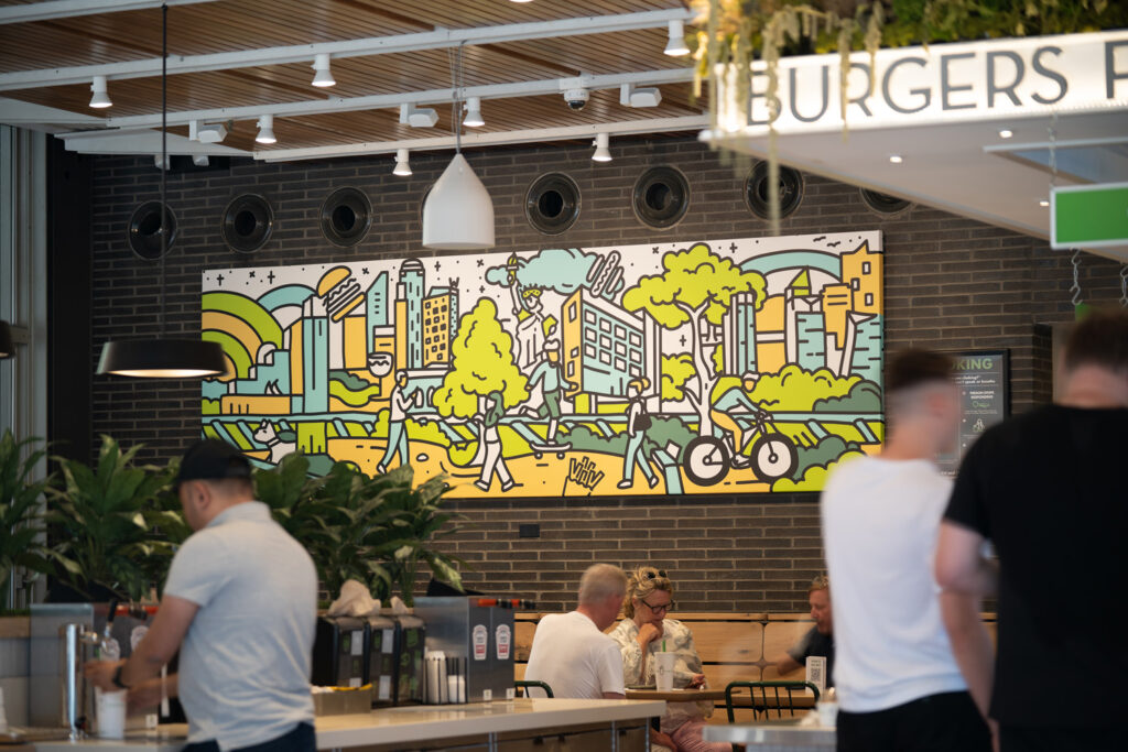 Restaurant Mural