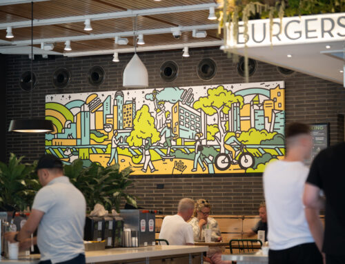 Mural Art for Shake Shack in the Meatpacking District