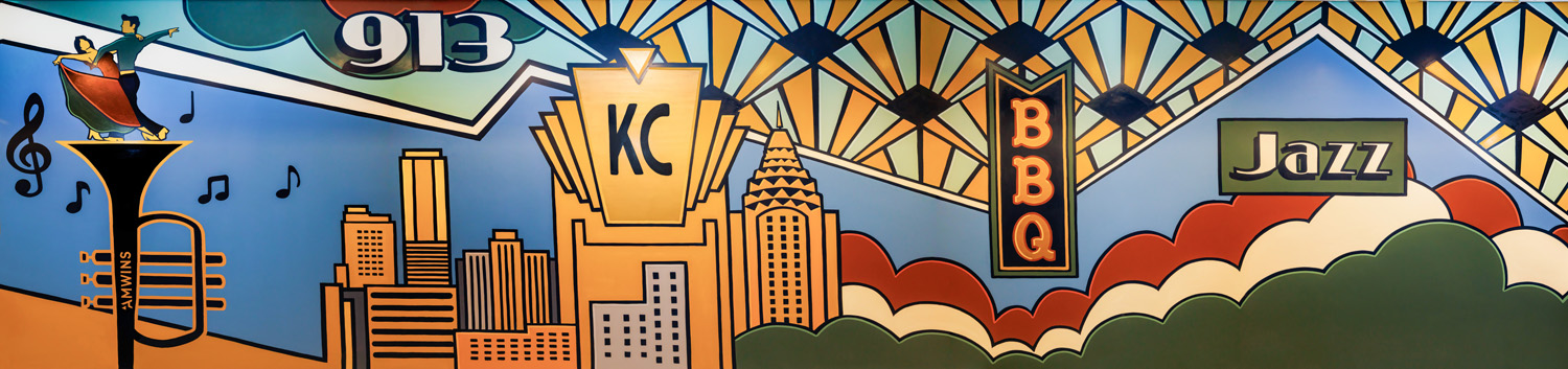 Kansas City office mural