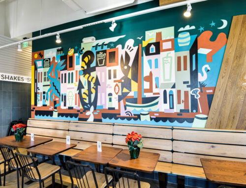 Mural for Shake Shack’s Baltimore, Canton location