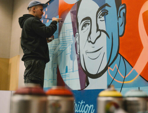 NYC Live Mural Art Celebrates Oncology Innovators