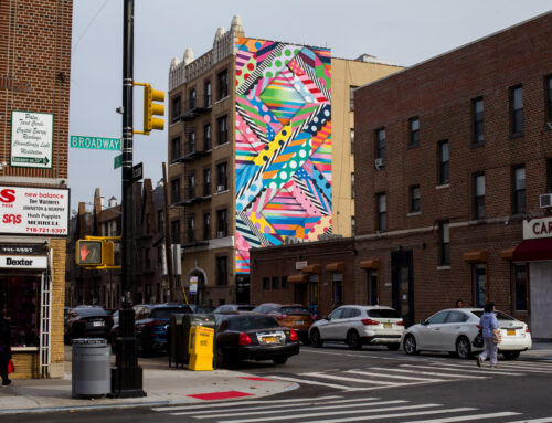 Bringing Color to Astoria with HRV’s Large Outdoor Mural